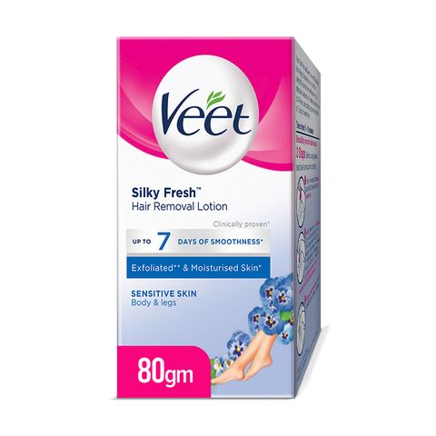 Buy Veet Hair Removal Lotion for Sensitive Skin 80g Pandamart